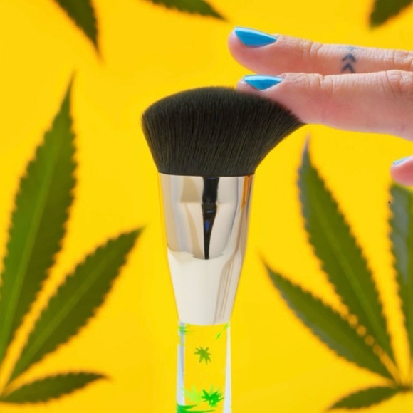 Beautylish 420 Brush Collection 5 Brushes with Neon Green Zipper Case NWT - Picture 8 of 15